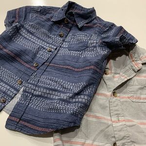 Set of Two Arizona Jean Co Button-Front